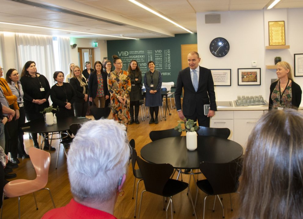 Forseti heimsótti VIRK