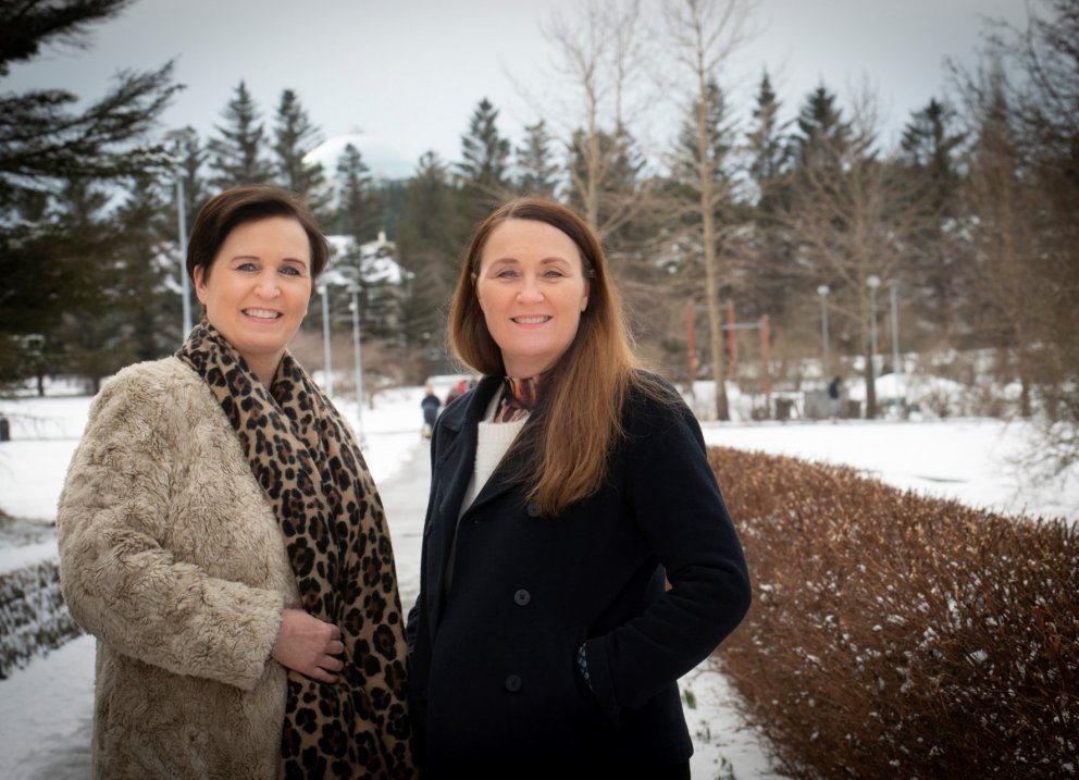 Anna Lóa og Jónína