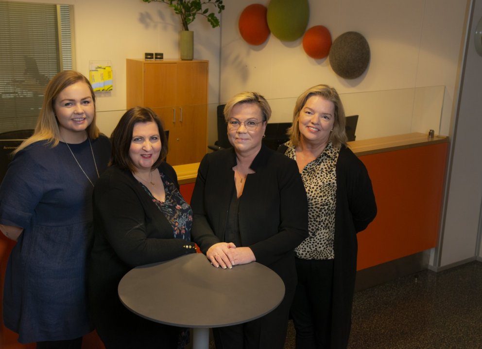 Ellen María, Hanna Björk, Kamilla Hildur og Kristín.