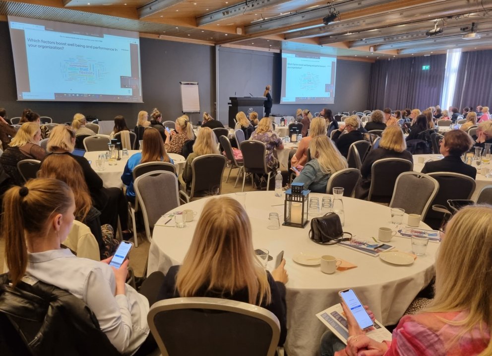 Góð mæting var á örráðstefnuna