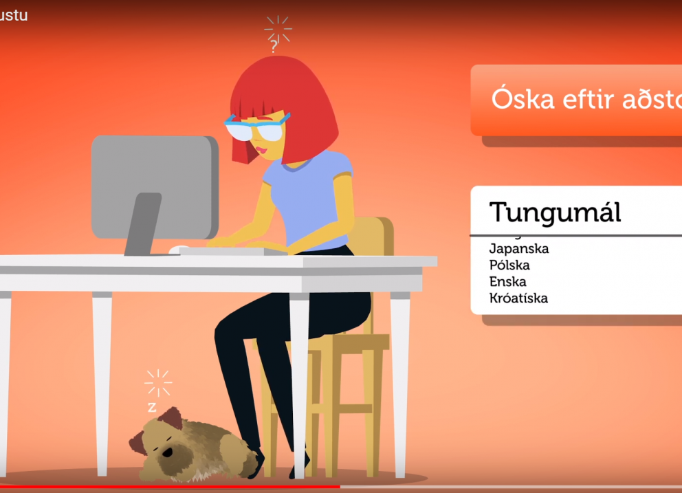 Beðið eftir þjónustu