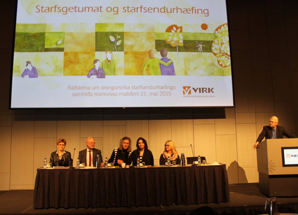 Fyrirlesarar á ráðstefnu VIRK 2015