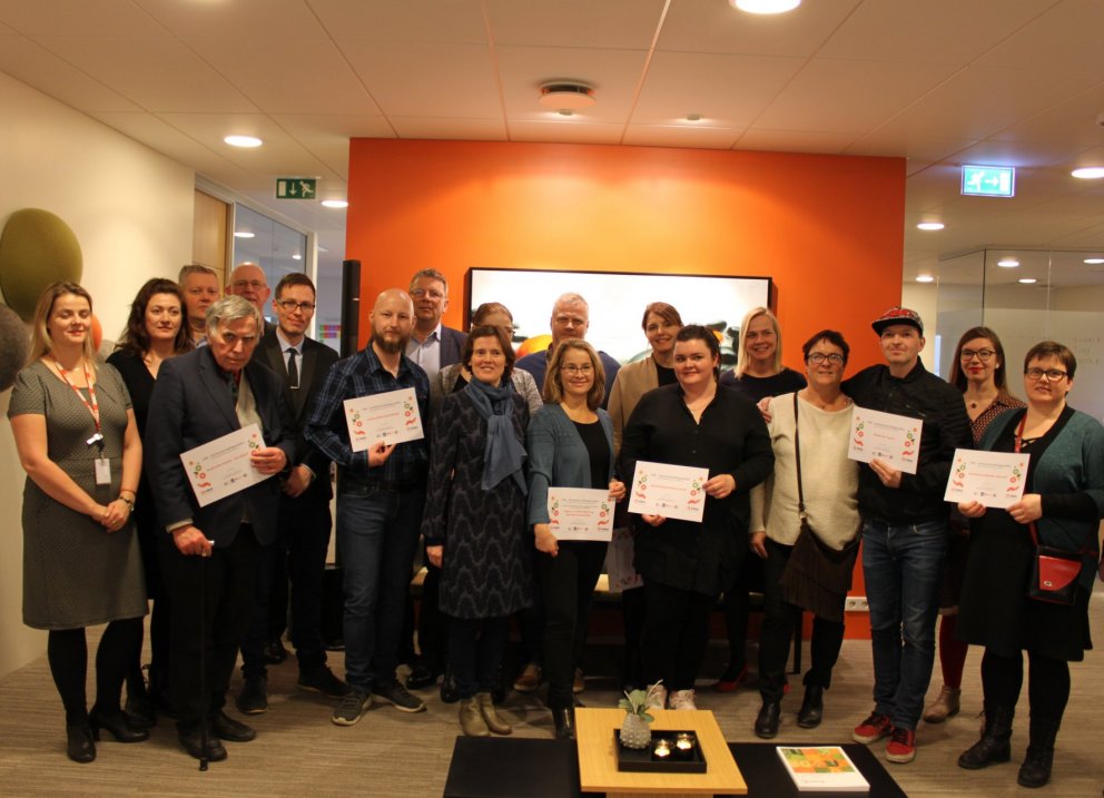 Styrkir VIRK afhentir