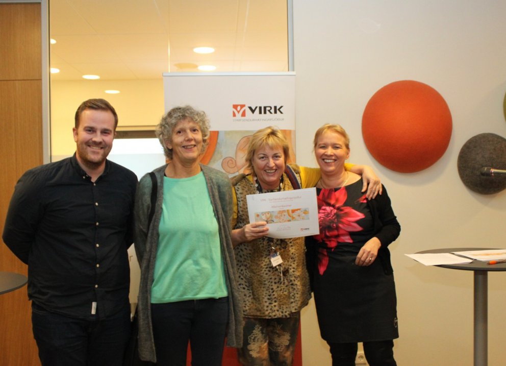 Fulltrúar Hlutverkasetursins og Vigdís