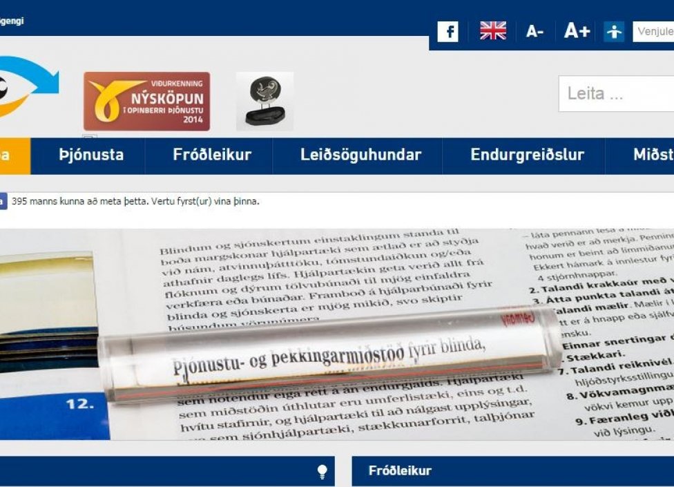 Ráðstefna um atvinnumál blindra og sjónskertra á Íslandi