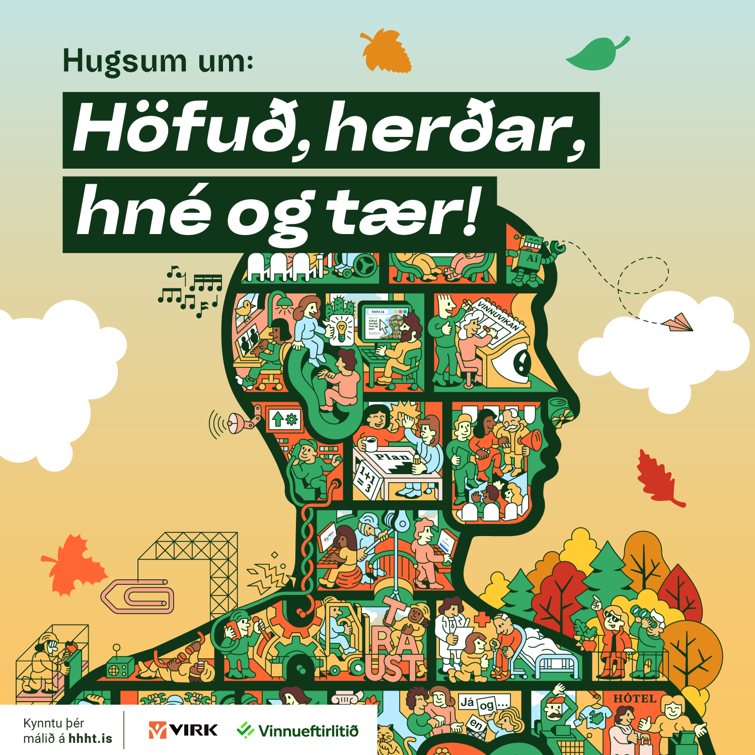 Hugsum um: Höfuð, herðar, hné og tær! | VIRK Starfsendurhæfingarsjóður
